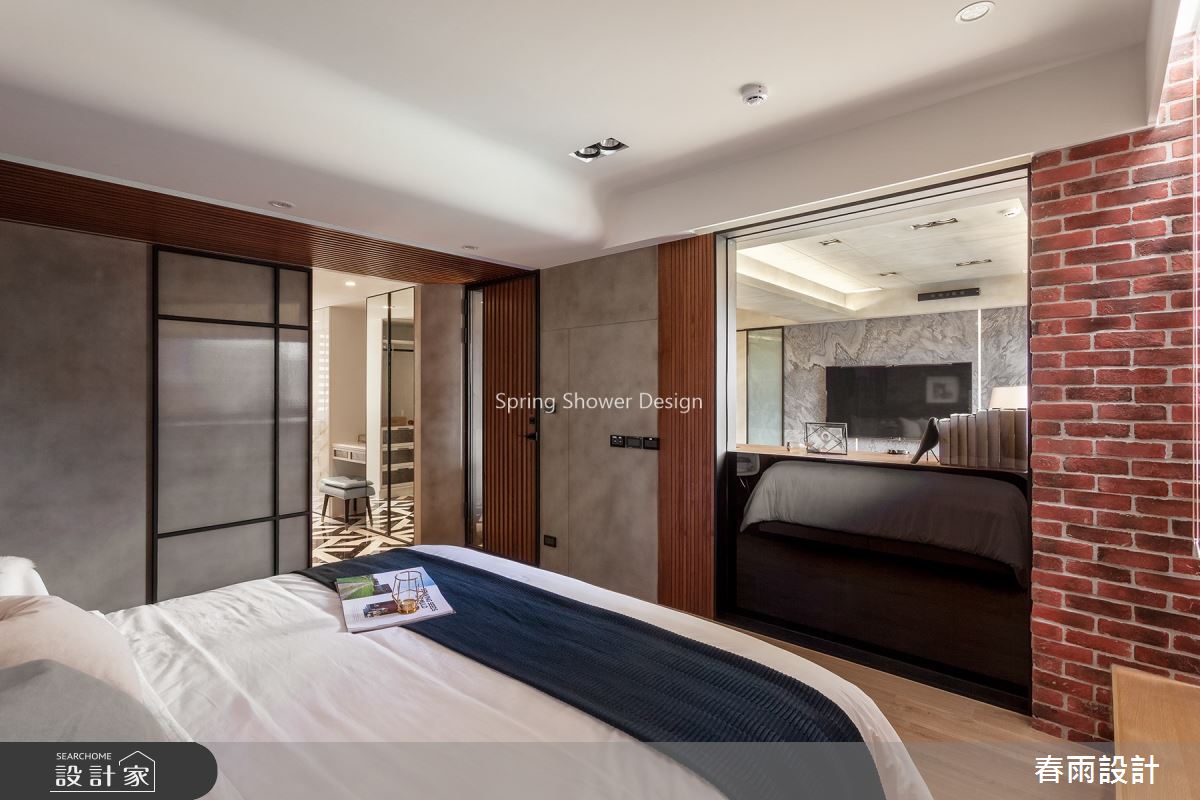 32坪老屋(16~30年)＿工業風臥室案例圖片＿春雨設計＿春雨_107 羅斯福路之23