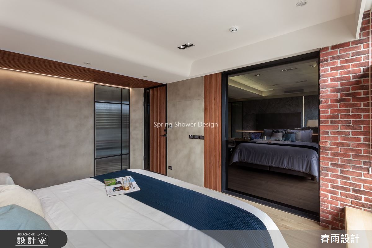 32坪老屋(16~30年)＿工業風臥室案例圖片＿春雨設計＿春雨_107 羅斯福路之24