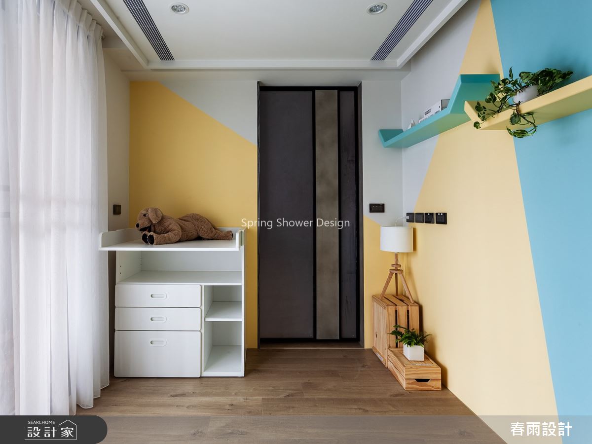 32坪老屋(16~30年)＿工業風兒童房兒童房案例圖片＿春雨設計＿春雨_107 羅斯福路之31