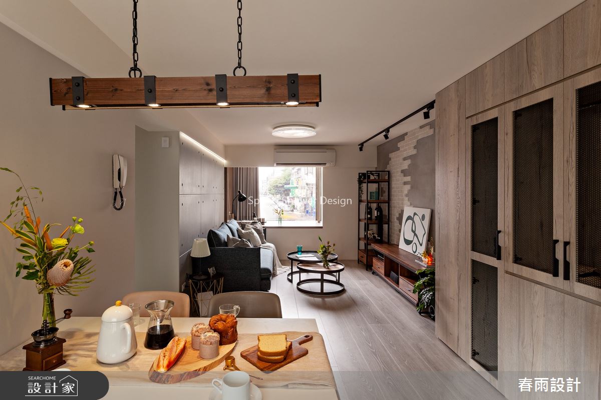 24坪老屋(16~30年)＿工業風餐廳案例圖片＿春雨設計＿春雨_108 成功國宅之5