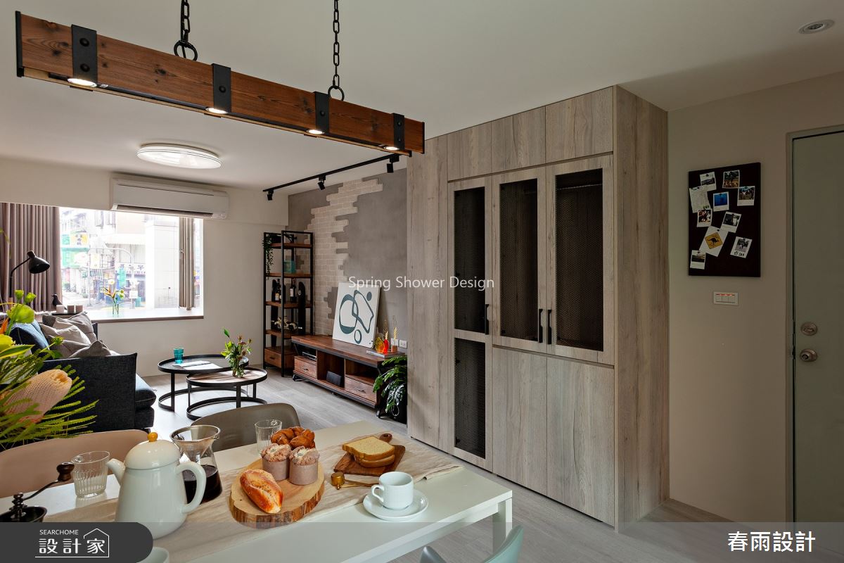 24坪老屋(16~30年)＿工業風餐廳案例圖片＿春雨設計＿春雨_108 成功國宅之6