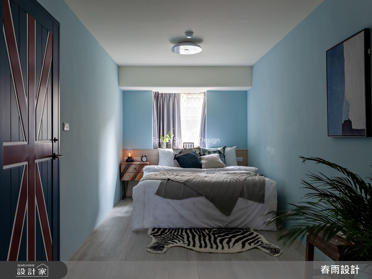 24坪老屋(16~30年)＿工業風臥室案例圖片＿春雨設計＿春雨_108 成功國宅之17