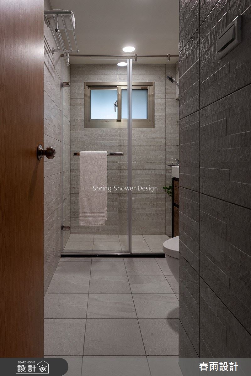 24坪老屋(16~30年)＿工業風浴室案例圖片＿春雨設計＿春雨_108 成功國宅之21