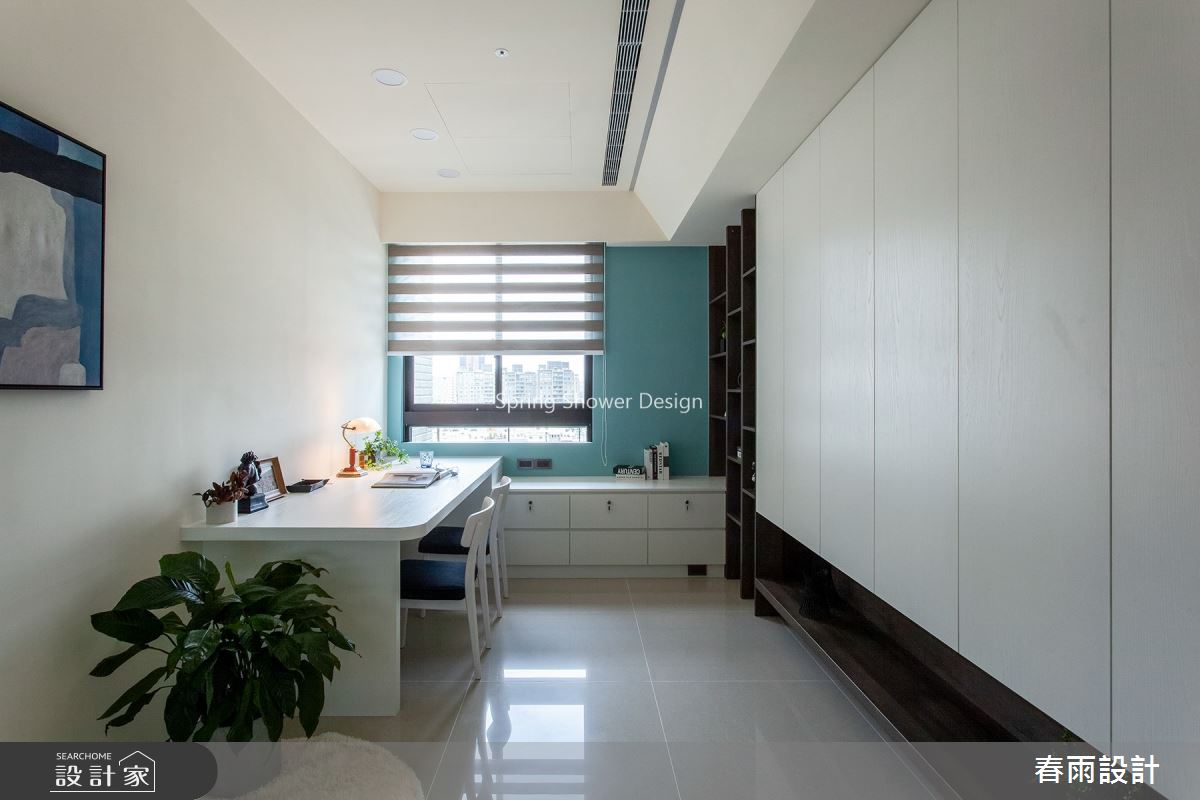 47坪預售屋＿現代風書房案例圖片＿春雨設計＿春雨_109 坤山禾和之10