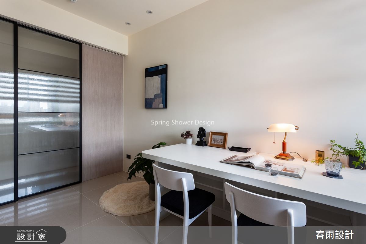 47坪預售屋＿現代風書房案例圖片＿春雨設計＿春雨_109 坤山禾和之12