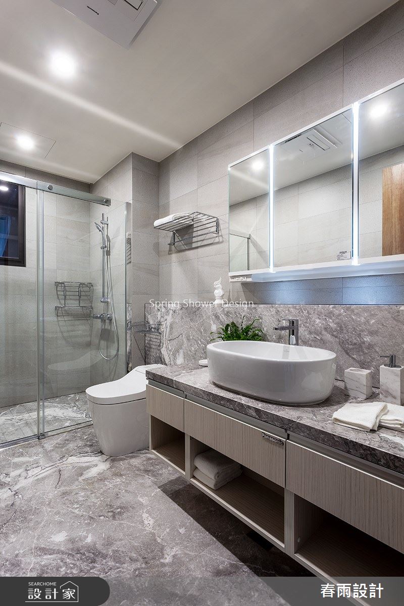 47坪預售屋＿現代風浴室案例圖片＿春雨設計＿春雨_109 坤山禾和之16
