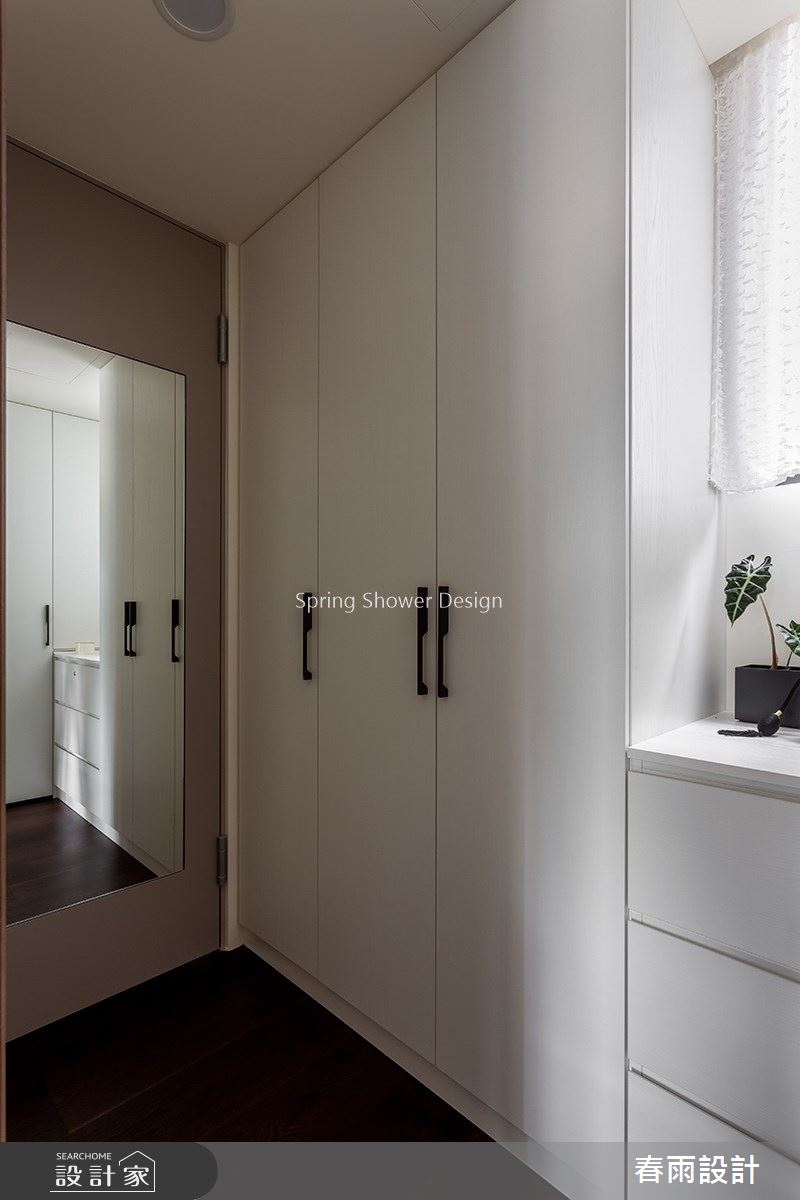 47坪預售屋＿現代風更衣間案例圖片＿春雨設計＿春雨_109 坤山禾和之24