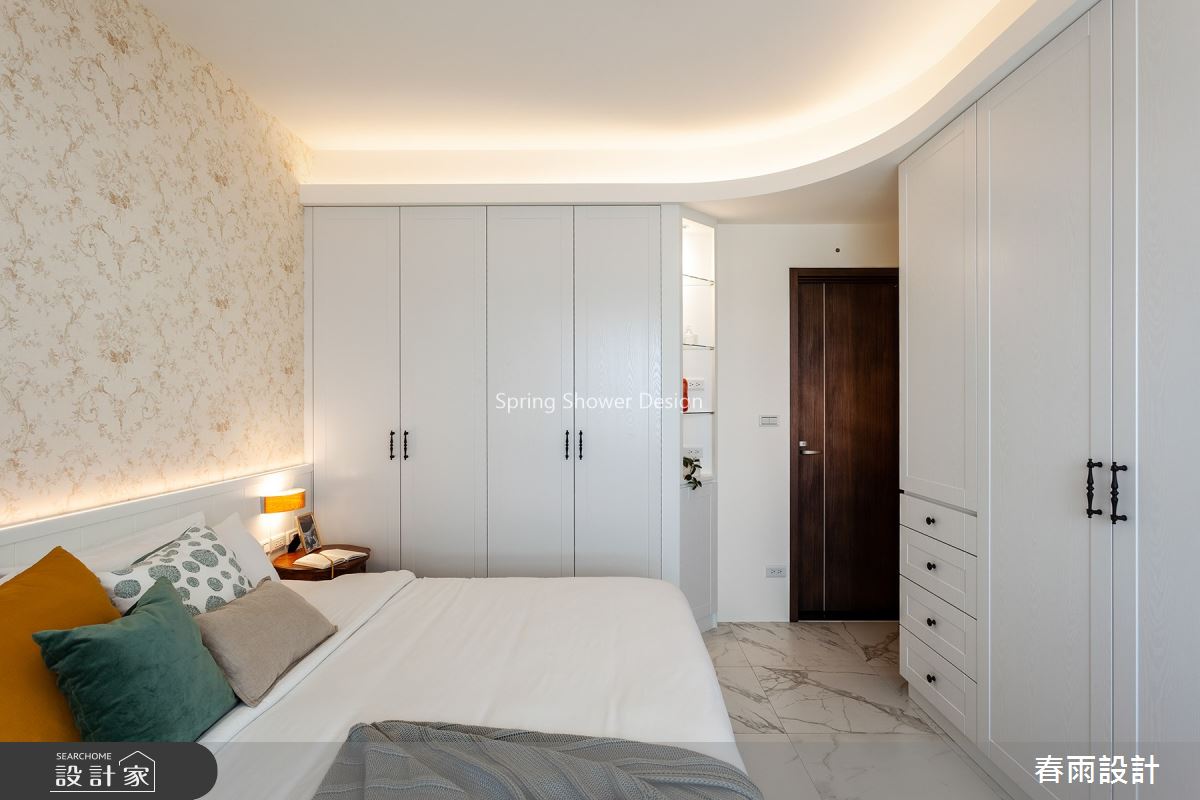 38坪新成屋(5年以下)＿美式風臥室案例圖片＿春雨設計＿春雨_110 力信擎天之24