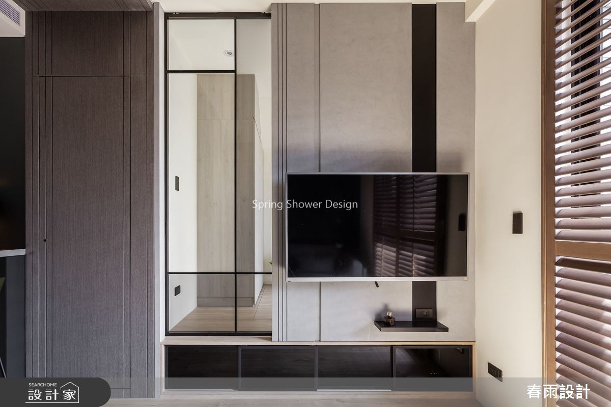 14坪新成屋(5年以下)＿飯店風客廳案例圖片＿春雨設計＿春雨_111 仁愛柏麗之13