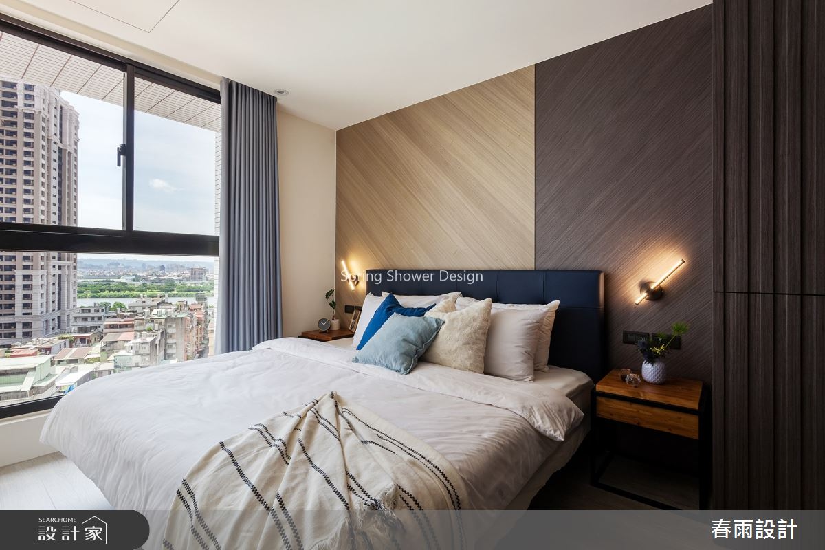 14坪新成屋(5年以下)＿飯店風臥室案例圖片＿春雨設計＿春雨_111 仁愛柏麗之24