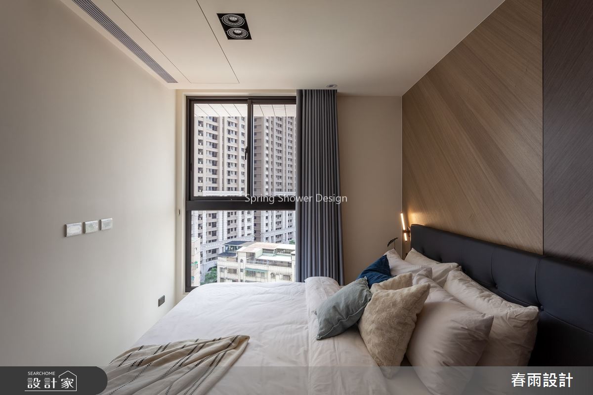 14坪新成屋(5年以下)＿飯店風臥室案例圖片＿春雨設計＿春雨_111 仁愛柏麗之25
