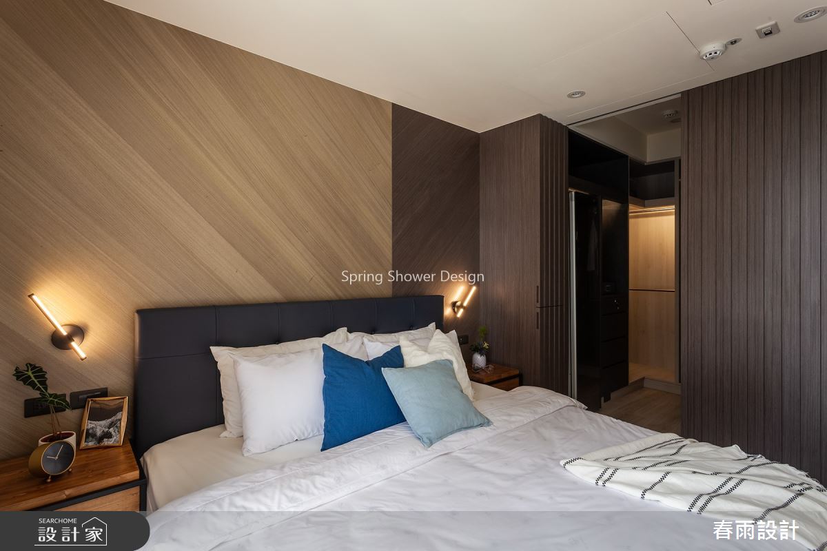 14坪新成屋(5年以下)＿飯店風臥室案例圖片＿春雨設計＿春雨_111 仁愛柏麗之23