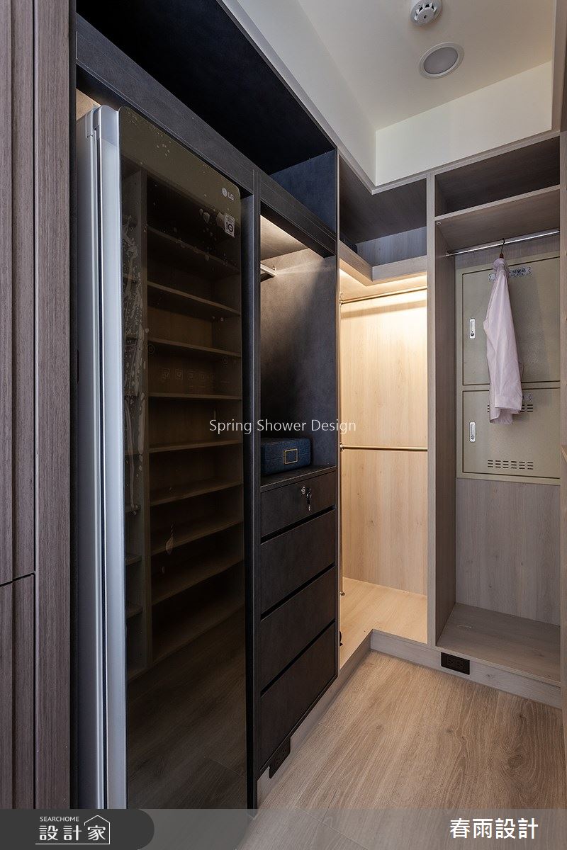 14坪新成屋(5年以下)＿飯店風更衣間案例圖片＿春雨設計＿春雨_111 仁愛柏麗之28