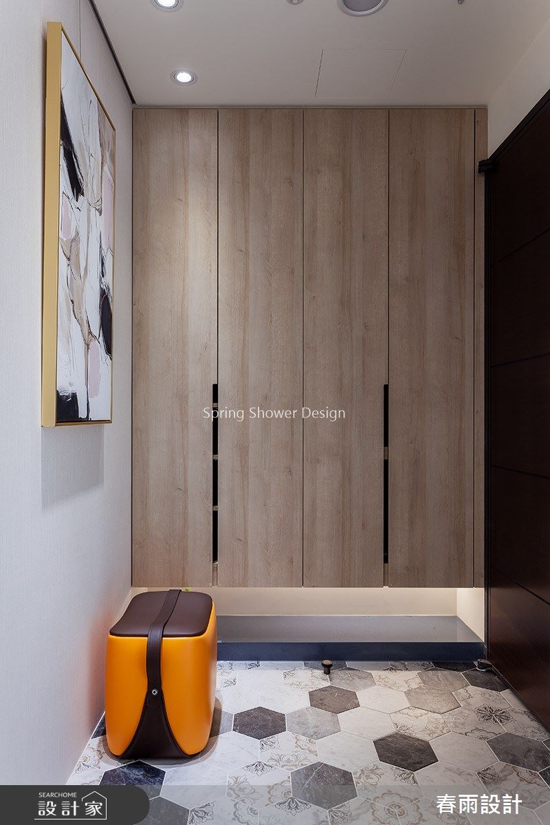 22坪預售屋＿北歐風玄關案例圖片＿春雨設計＿春雨_112 桃園名鑄之2