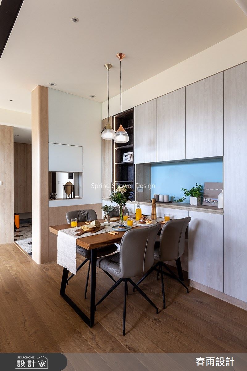 22坪預售屋＿北歐風餐廳案例圖片＿春雨設計＿春雨_112 桃園名鑄之13