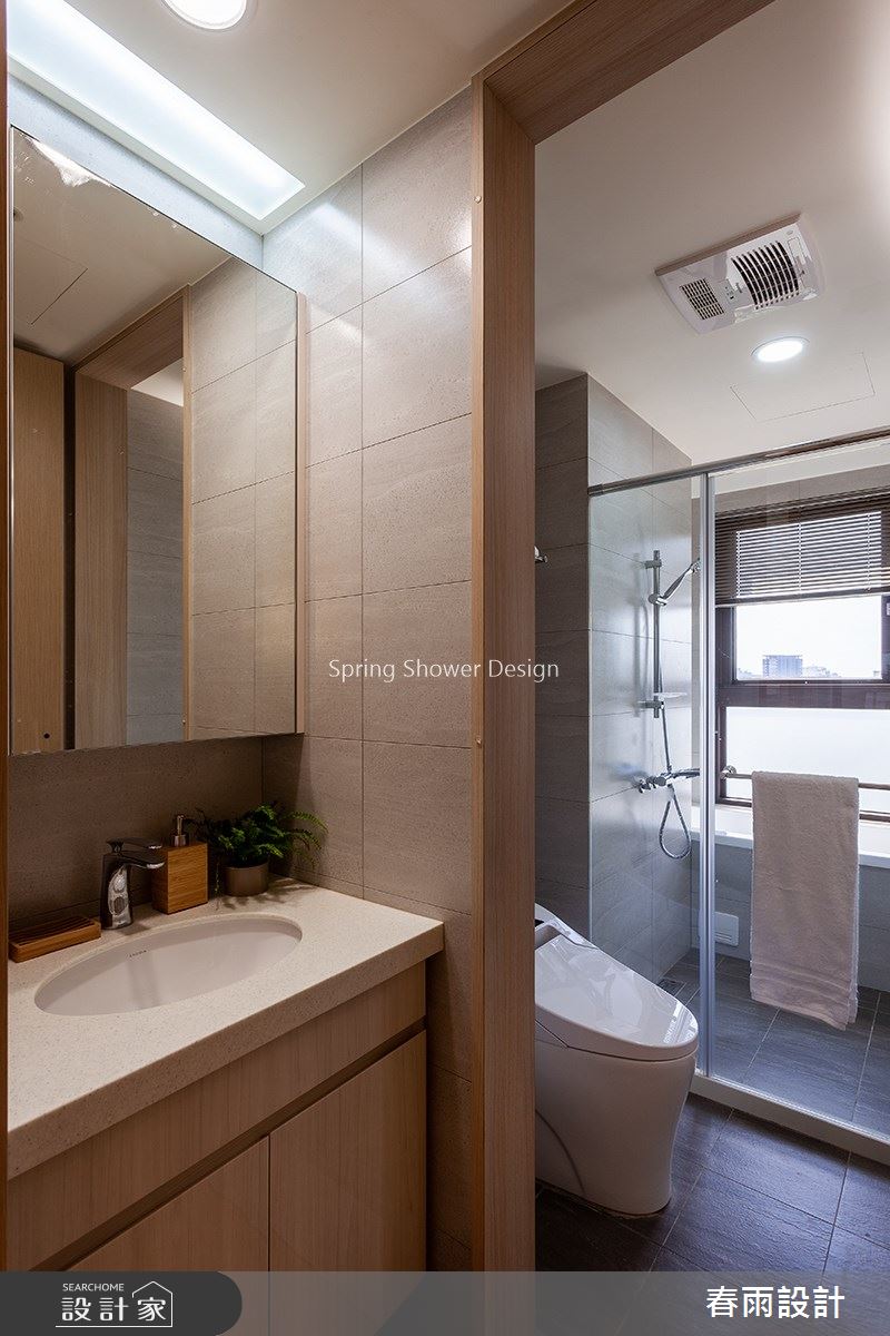 22坪預售屋＿北歐風浴室案例圖片＿春雨設計＿春雨_112 桃園名鑄之22