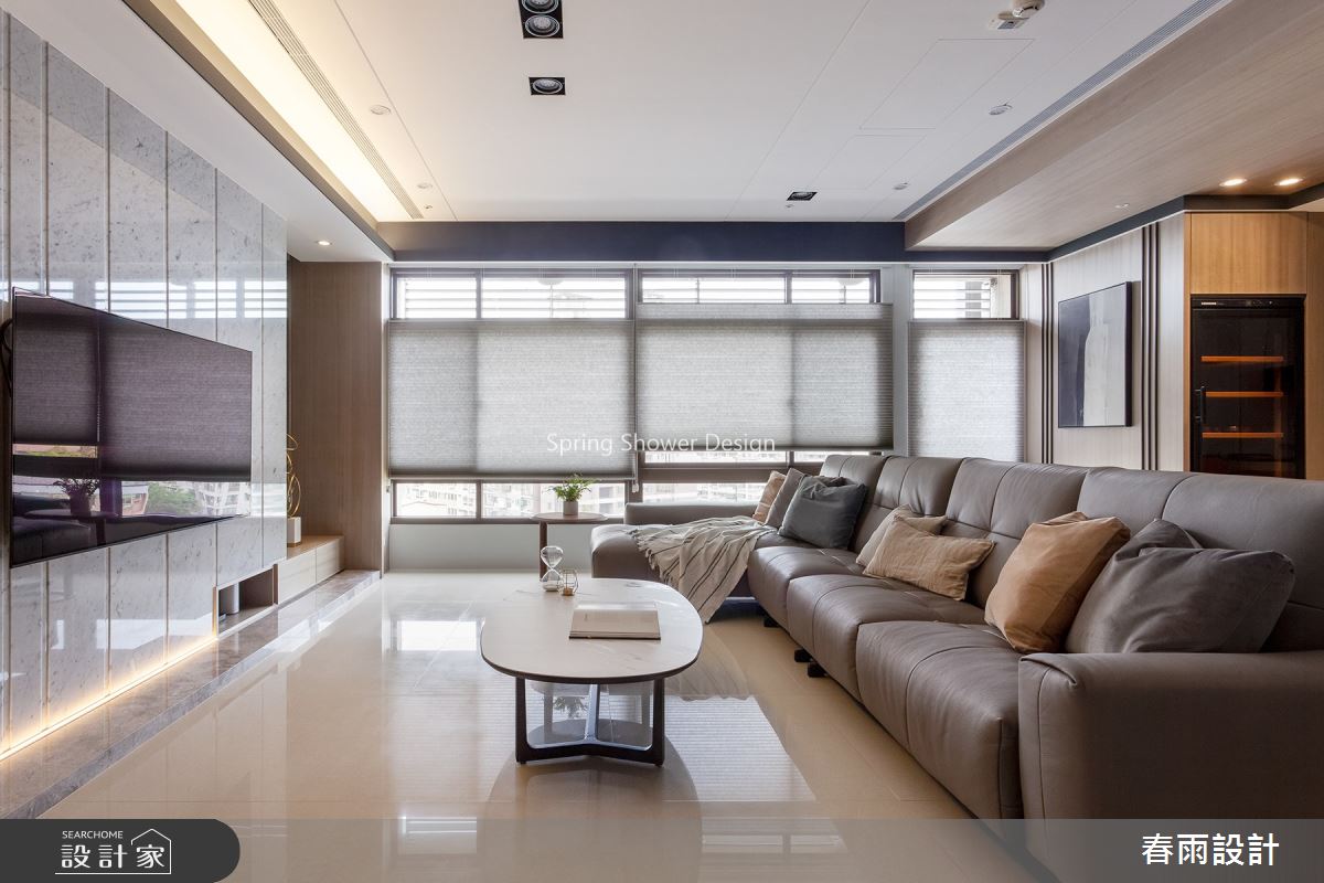 51坪新成屋(5年以下)＿現代風客廳案例圖片＿春雨設計＿春雨_113 台中國美晴空之1