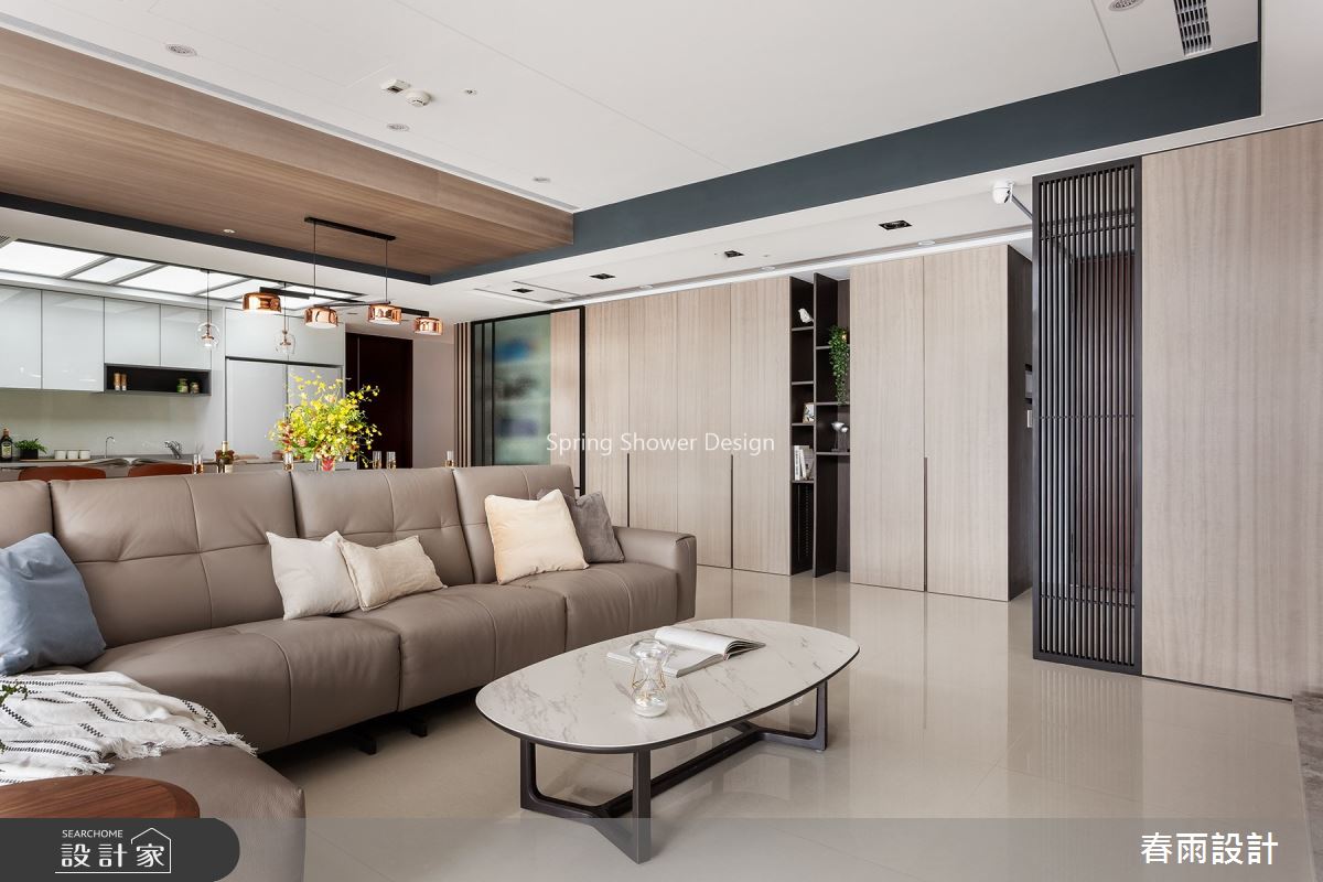51坪新成屋(5年以下)＿現代風客廳案例圖片＿春雨設計＿春雨_113 台中國美晴空之4
