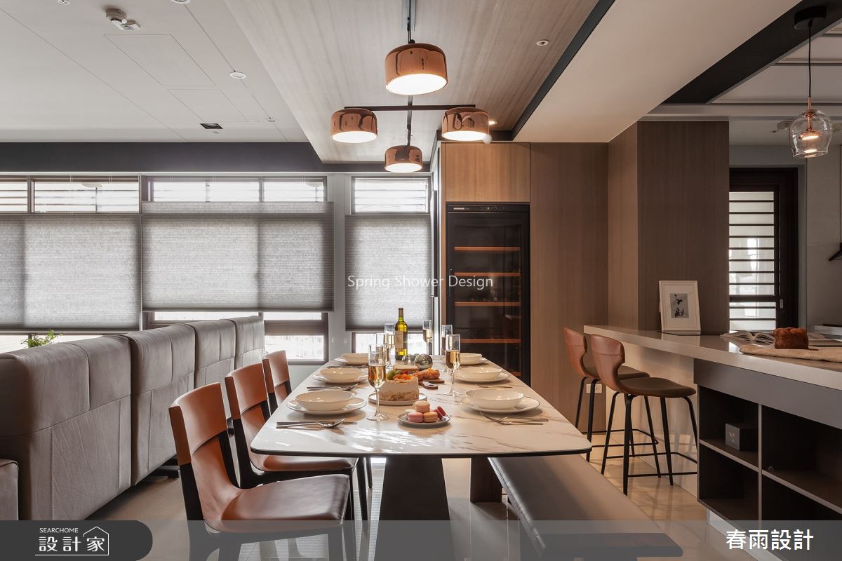 51坪新成屋(5年以下)＿現代風餐廳案例圖片＿春雨設計＿春雨_113 台中國美晴空之7