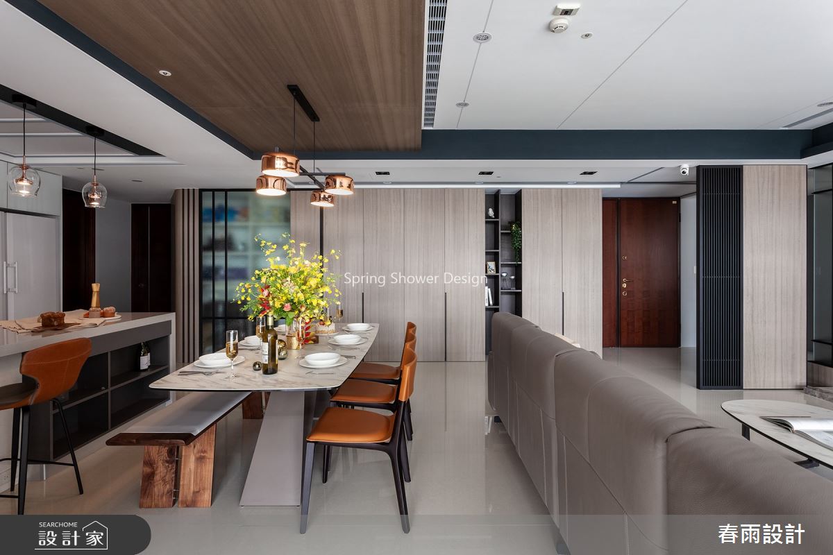 51坪新成屋(5年以下)＿現代風餐廳案例圖片＿春雨設計＿春雨_113 台中國美晴空之5