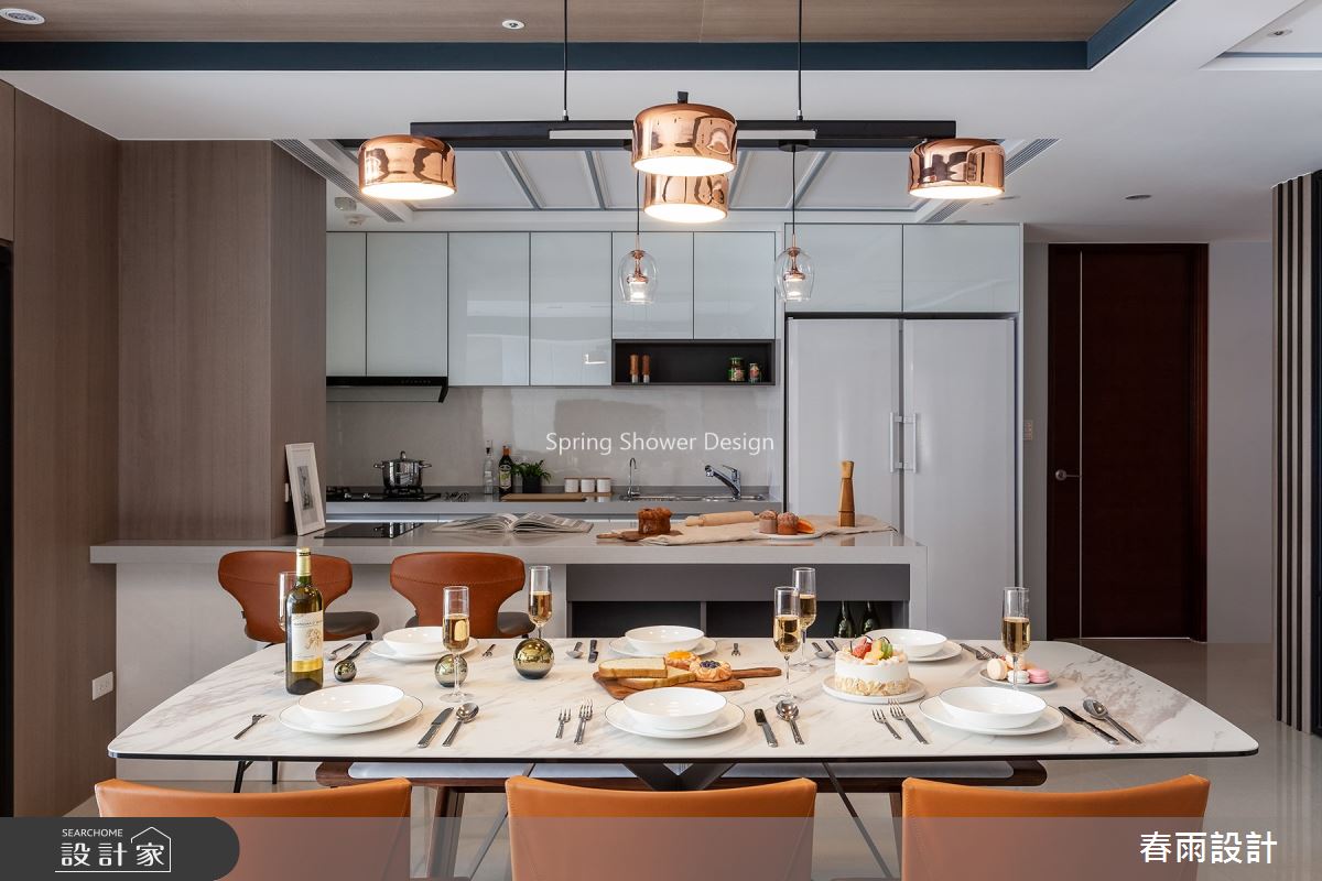 51坪新成屋(5年以下)＿現代風餐廳案例圖片＿春雨設計＿春雨_113 台中國美晴空之9