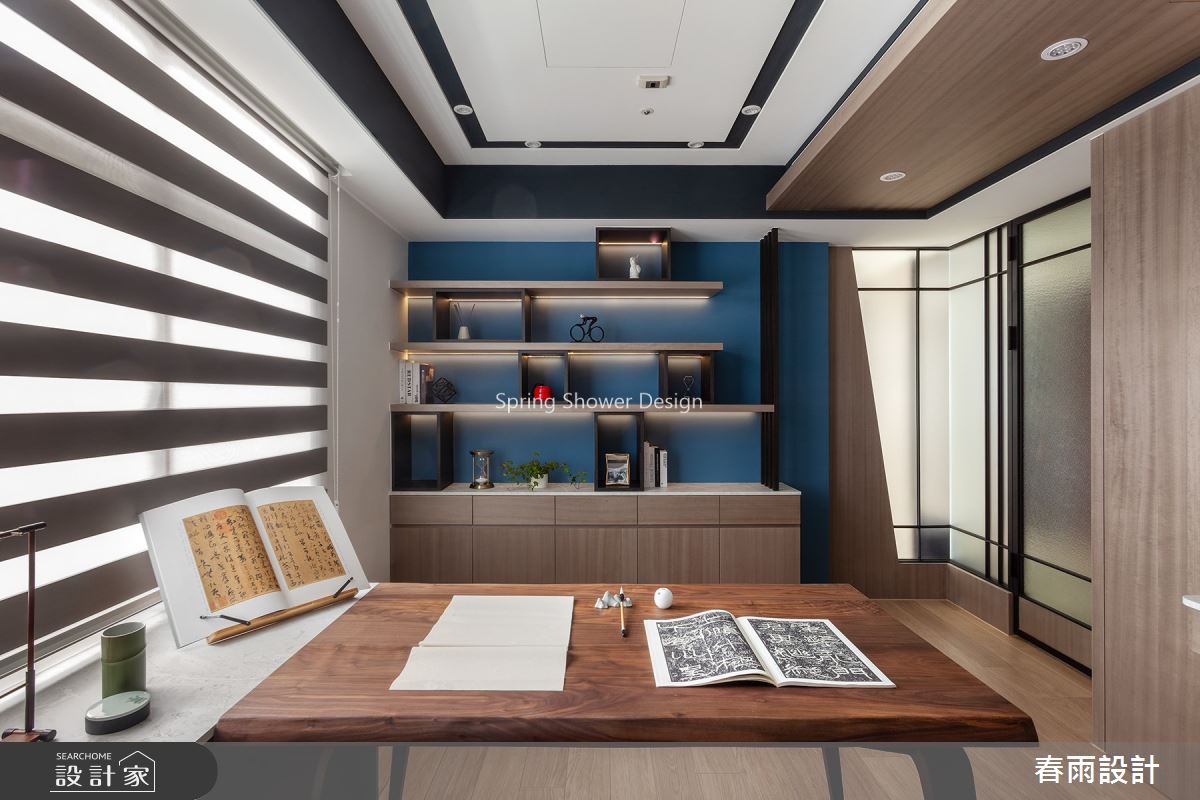 51坪新成屋(5年以下)＿現代風書房案例圖片＿春雨設計＿春雨_113 台中國美晴空之17