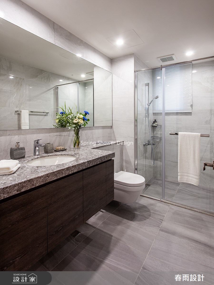 34坪新成屋(5年以下)＿現代風浴室案例圖片＿春雨設計＿春雨_114 高雄敘上景之28