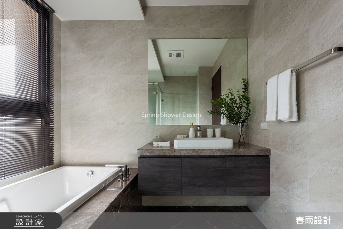 34坪新成屋(5年以下)＿現代風浴室案例圖片＿春雨設計＿春雨_114 高雄敘上景之25