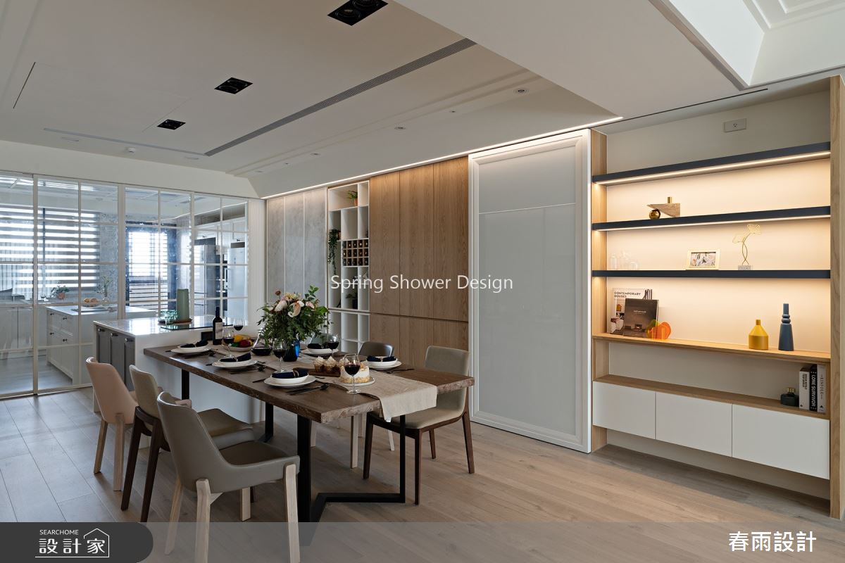 75坪新成屋(5年以下)＿北歐風餐廳案例圖片＿春雨設計＿春雨_115 桃園華爾道夫之9