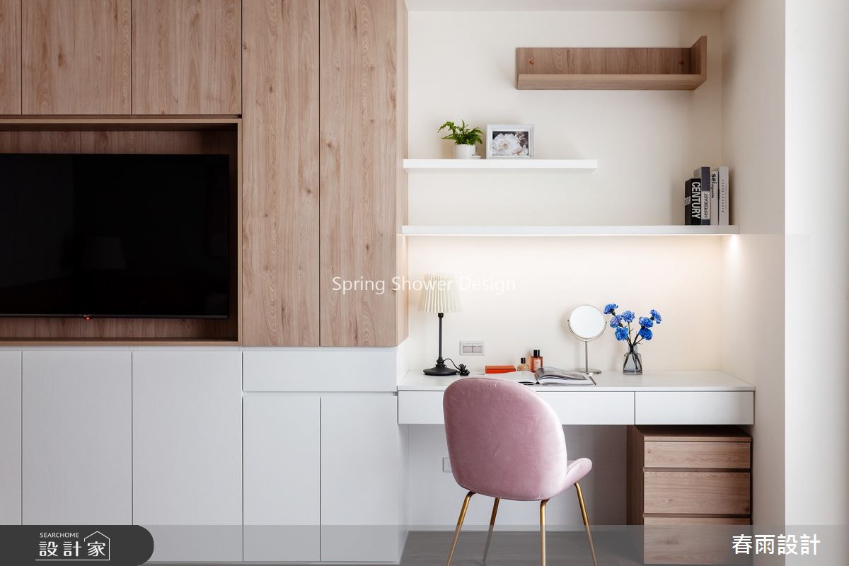 75坪新成屋(5年以下)＿北歐風臥室案例圖片＿春雨設計＿春雨_115 桃園華爾道夫之19