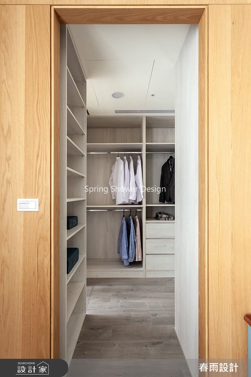 75坪新成屋(5年以下)＿北歐風更衣間案例圖片＿春雨設計＿春雨_115 桃園華爾道夫之20