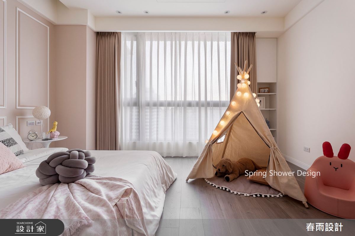 75坪新成屋(5年以下)＿北歐風臥室案例圖片＿春雨設計＿春雨_115 桃園華爾道夫之25