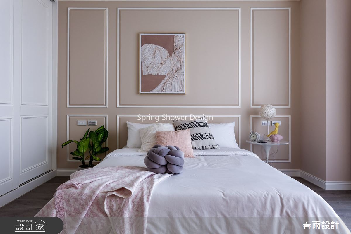 75坪新成屋(5年以下)＿北歐風臥室案例圖片＿春雨設計＿春雨_115 桃園華爾道夫之26