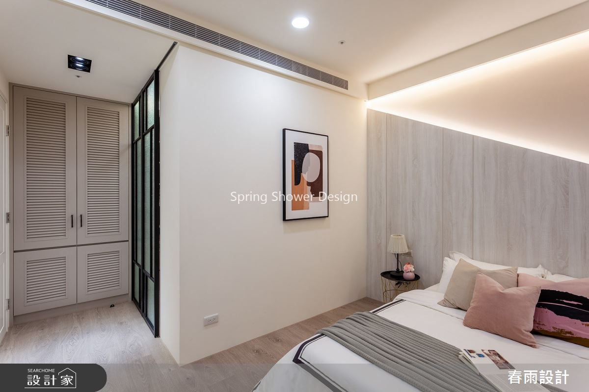75坪新成屋(5年以下)＿北歐風臥室案例圖片＿春雨設計＿春雨_115 桃園華爾道夫之29