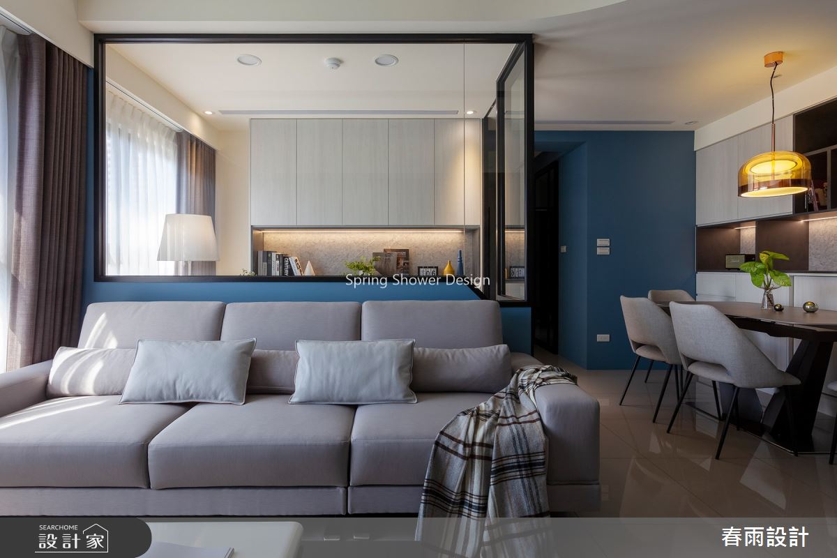 21坪新成屋(5年以下)＿現代風客廳案例圖片＿春雨設計＿春雨_116 桃園名鑄2之3