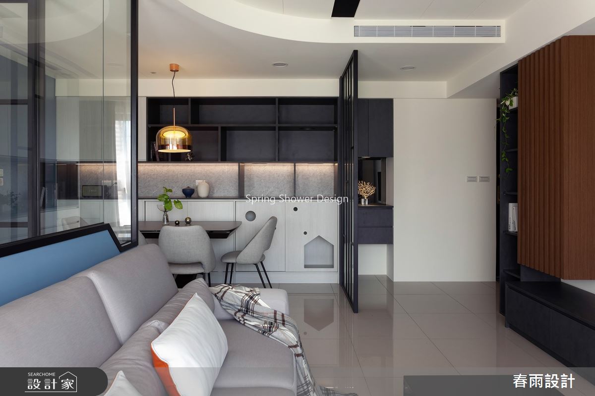 21坪新成屋(5年以下)＿現代風客廳案例圖片＿春雨設計＿春雨_116 桃園名鑄2之4