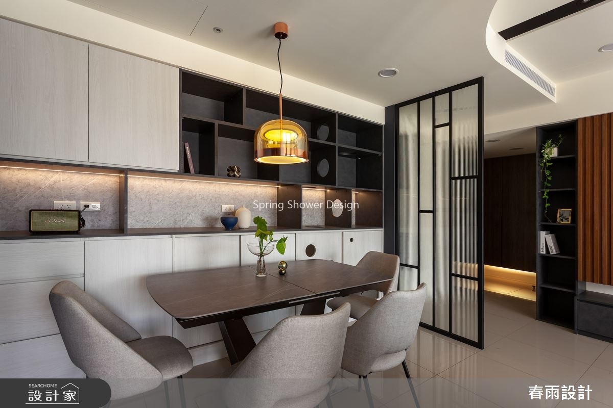 21坪新成屋(5年以下)＿現代風餐廳案例圖片＿春雨設計＿春雨_116 桃園名鑄2之7