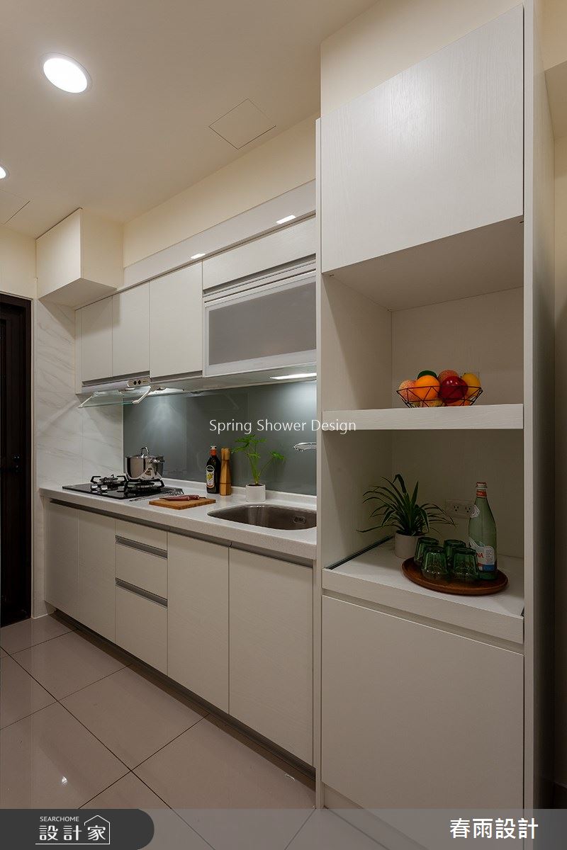 21坪新成屋(5年以下)＿現代風廚房案例圖片＿春雨設計＿春雨_116 桃園名鑄2之17