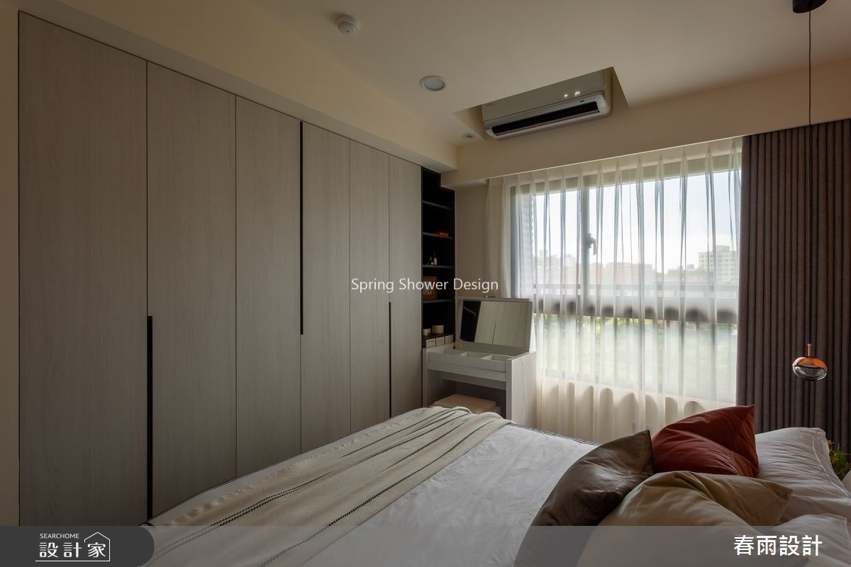 21坪新成屋(5年以下)＿現代風臥室案例圖片＿春雨設計＿春雨_116 桃園名鑄2之21