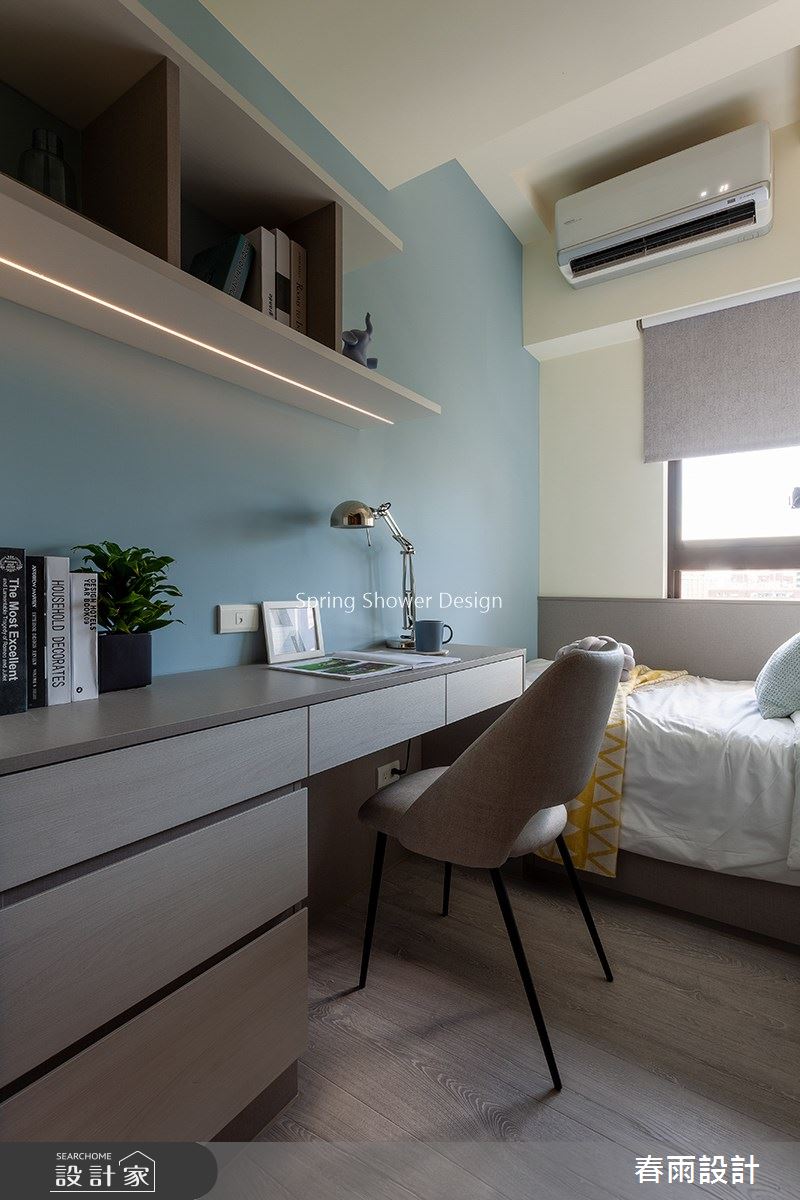 21坪新成屋(5年以下)＿現代風臥室案例圖片＿春雨設計＿春雨_116 桃園名鑄2之23