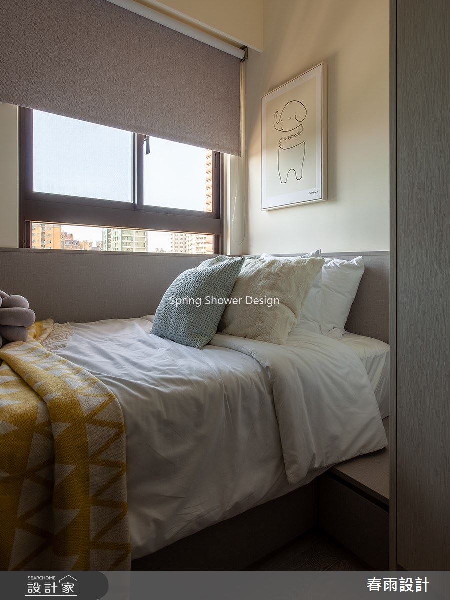 21坪新成屋(5年以下)＿現代風臥室案例圖片＿春雨設計＿春雨_116 桃園名鑄2之24