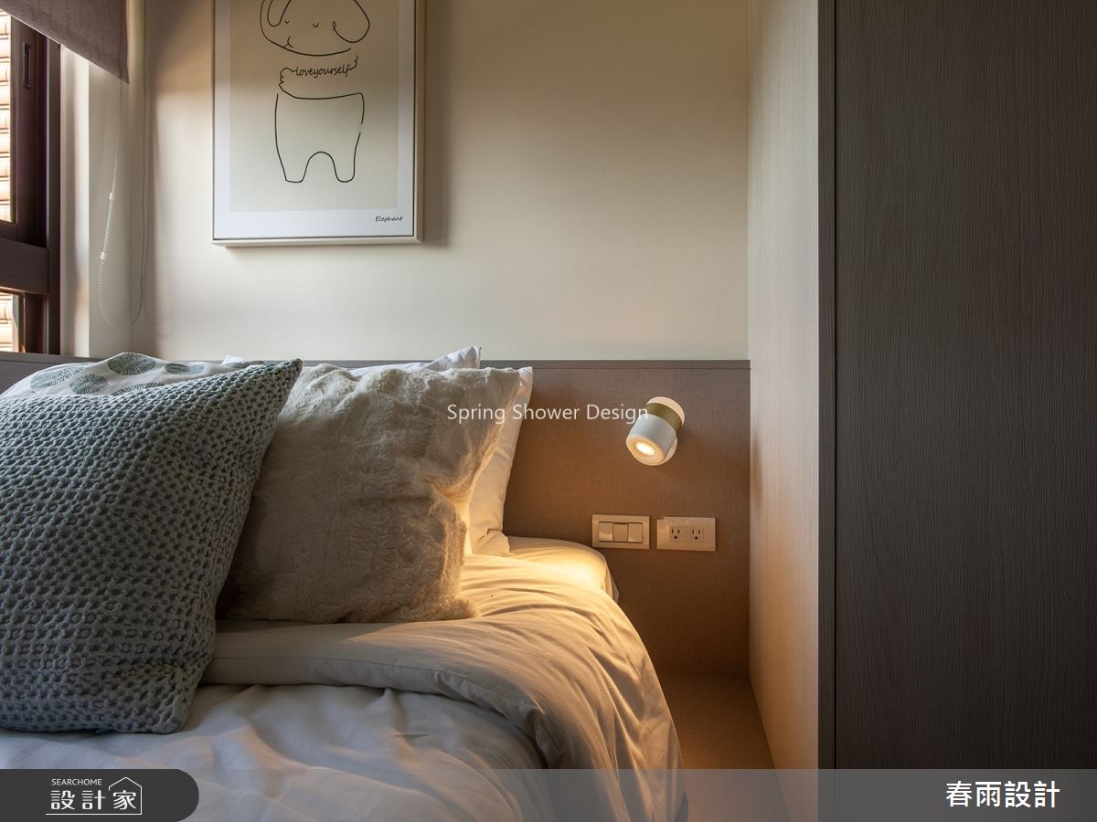 21坪新成屋(5年以下)＿現代風臥室案例圖片＿春雨設計＿春雨_116 桃園名鑄2之27