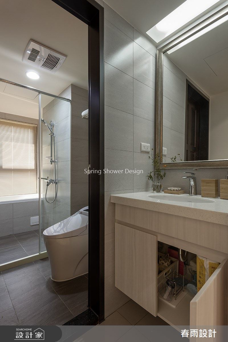 21坪新成屋(5年以下)＿現代風浴室案例圖片＿春雨設計＿春雨_116 桃園名鑄2之29