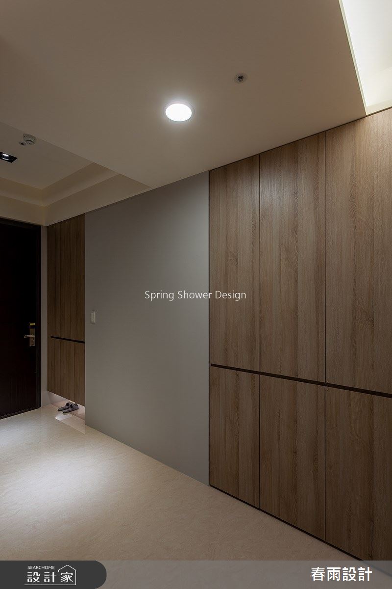 39坪預售屋＿現代風玄關案例圖片＿春雨設計＿春雨_117 土城大同莊園之2