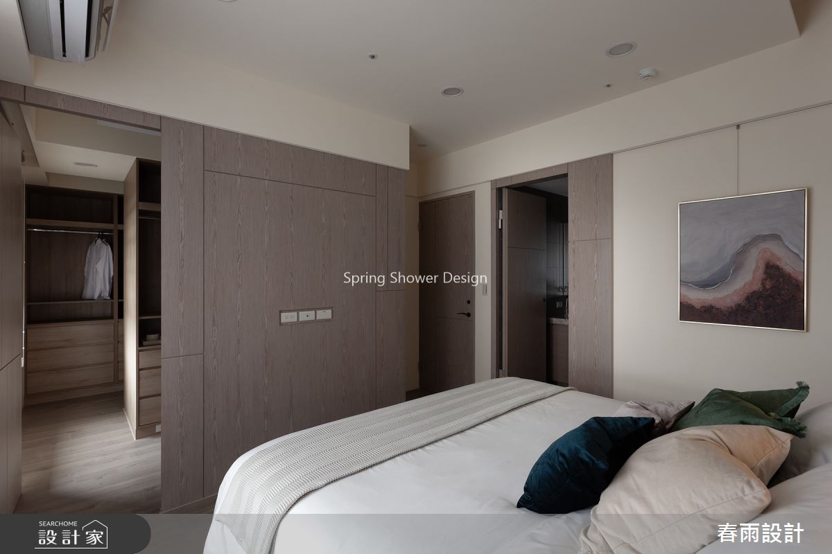 39坪預售屋＿現代風臥室案例圖片＿春雨設計＿春雨_117 土城大同莊園之23