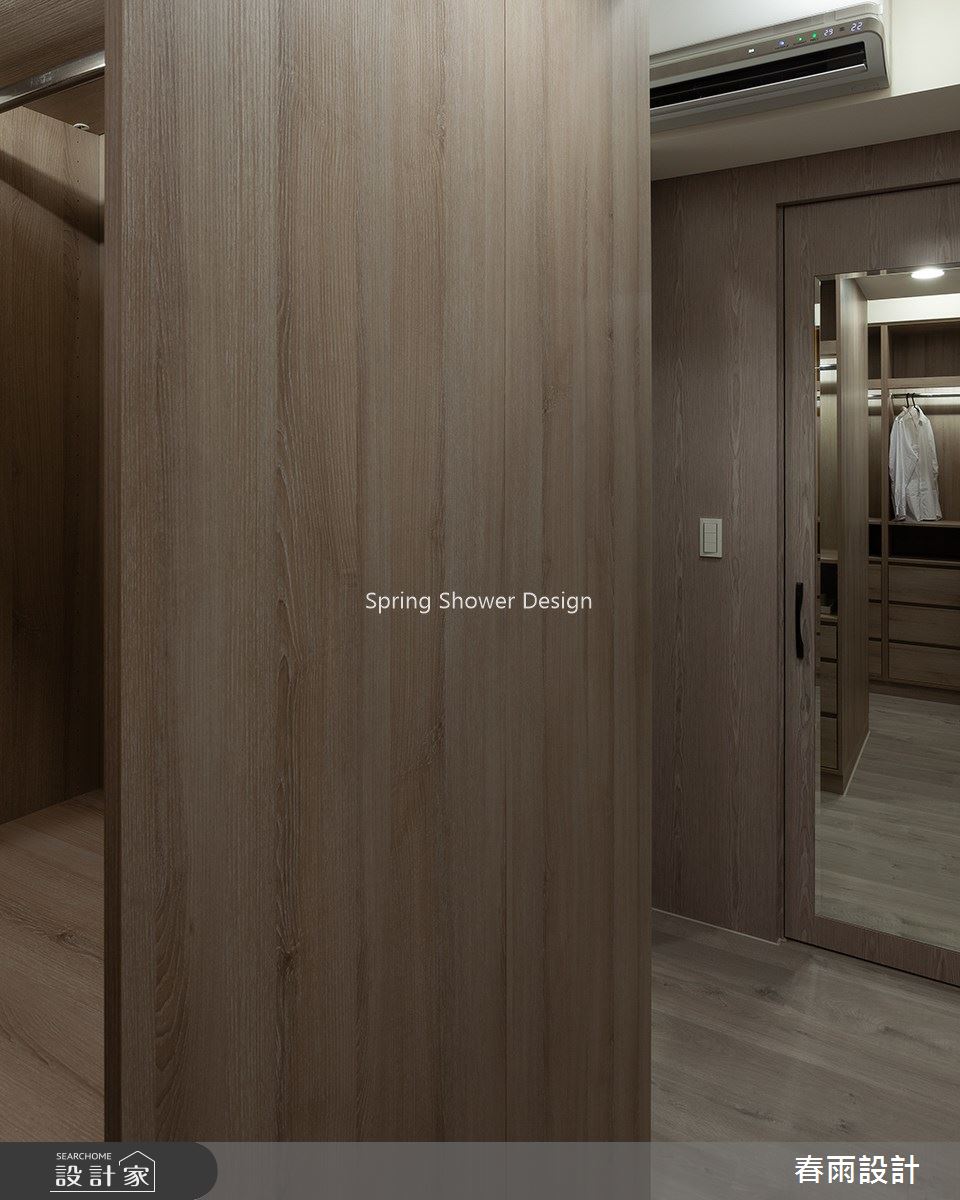 39坪預售屋＿現代風更衣間案例圖片＿春雨設計＿春雨_117 土城大同莊園之30
