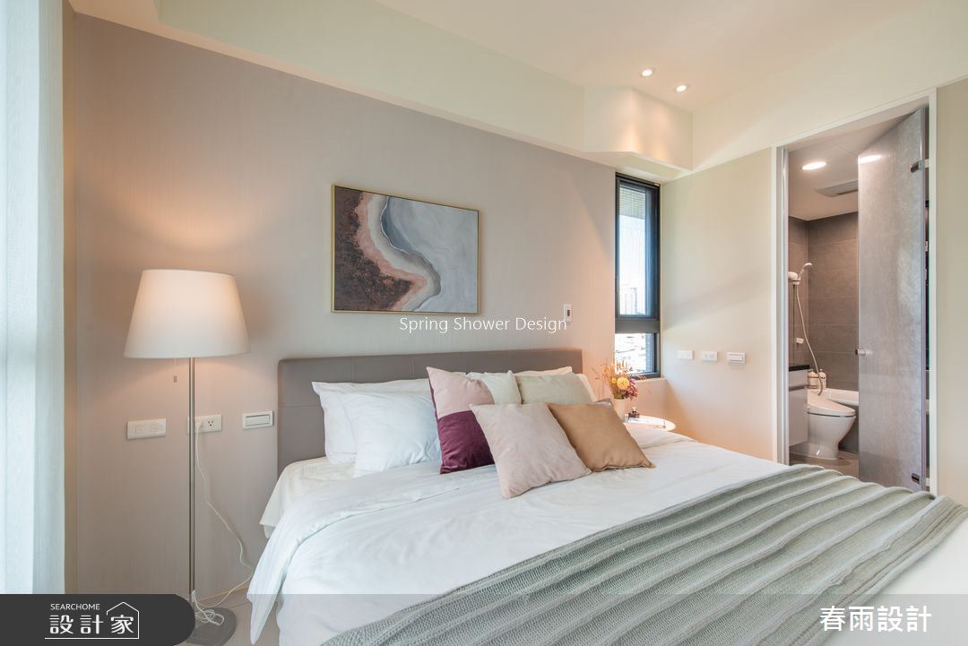 20坪預售屋＿美式風臥室案例圖片＿春雨設計＿春雨_118 秀山園之14