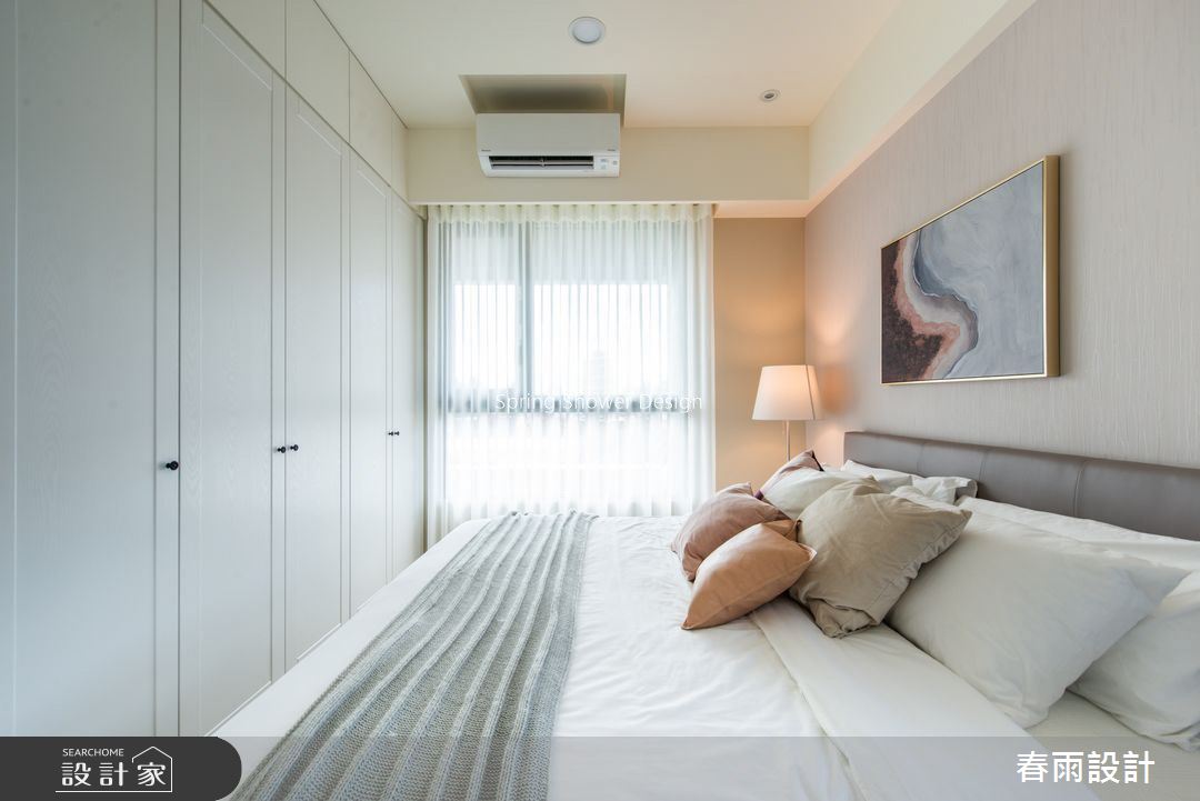 20坪預售屋＿美式風臥室案例圖片＿春雨設計＿春雨_118 秀山園之16