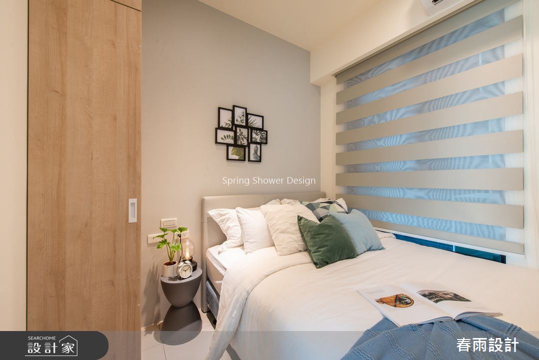 20坪預售屋＿美式風臥室案例圖片＿春雨設計＿春雨_118 秀山園之18