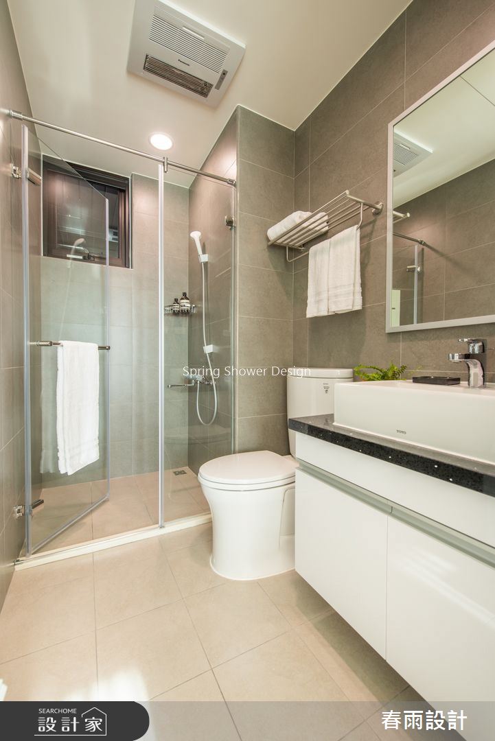 20坪預售屋＿美式風浴室案例圖片＿春雨設計＿春雨_118 秀山園之19